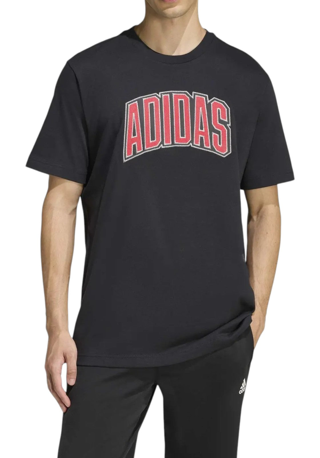T-SHIRT E CANOTTE Nero/rosso Adidas