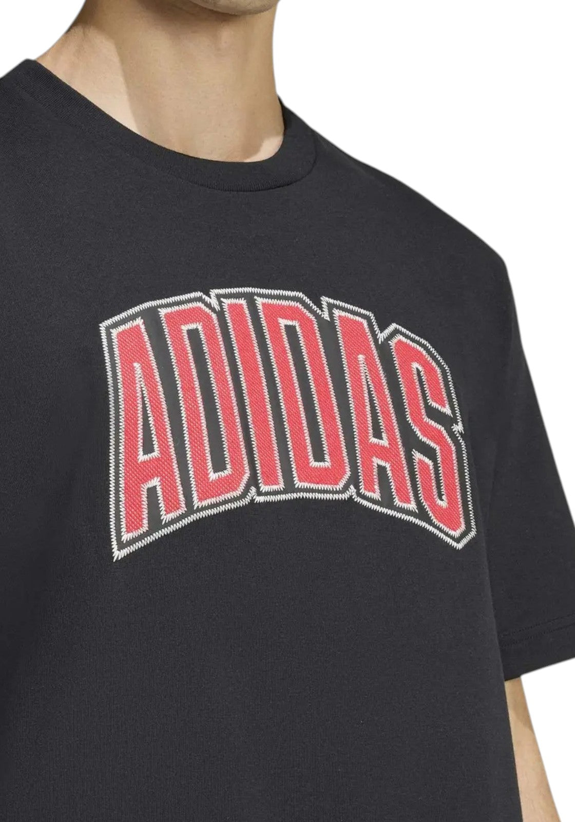 T-SHIRT E CANOTTE Nero/rosso Adidas