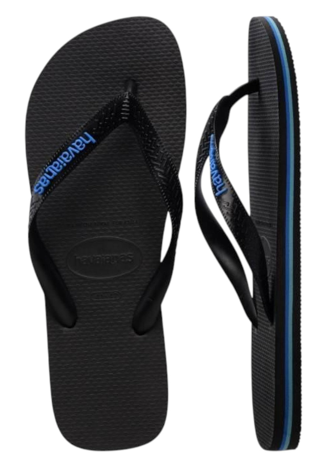 CIABATTE-INFRADITO Nero/azzurro Havaianas