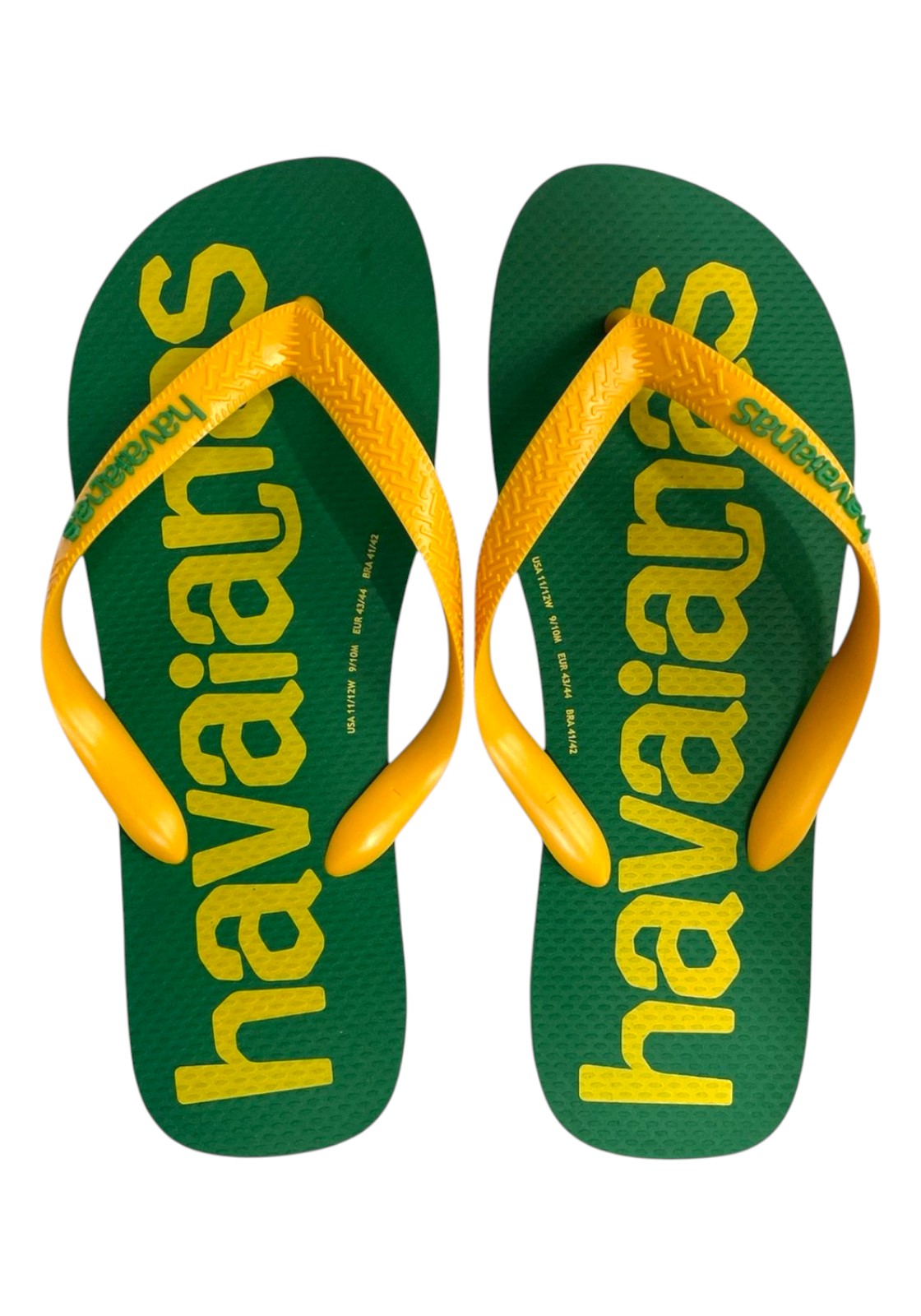 CIABATTE-INFRADITO Verde/giallo Havaianas
