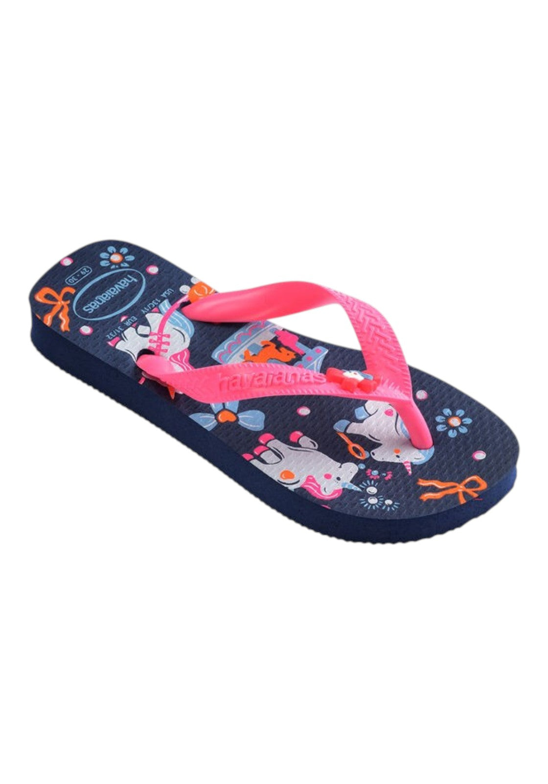 CIABATTE-INFRADITO Blu/fuxia Havaianas
