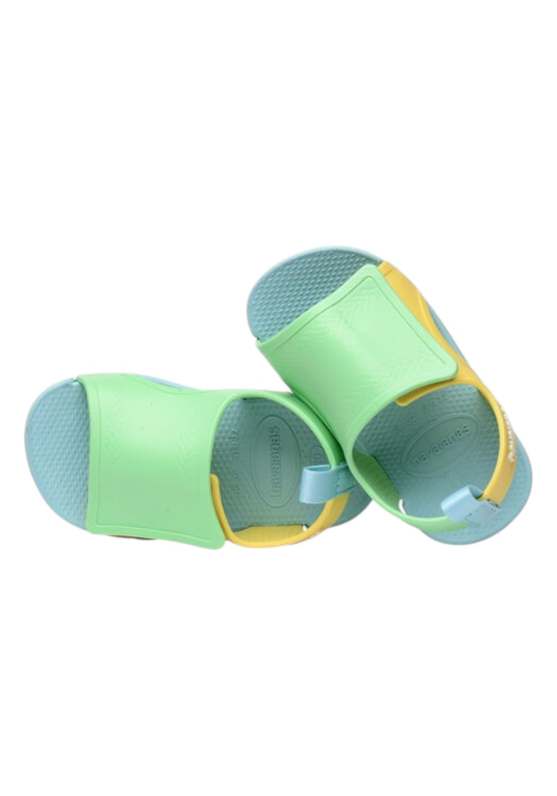CIABATTE-INFRADITO Celeste/verde Havaianas