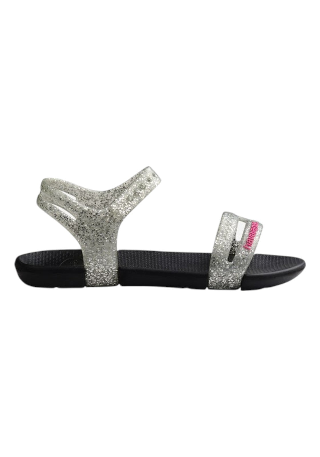 CIABATTE-INFRADITO Nero/argento Havaianas