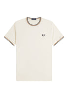 T-SHIRT E CANOTTE Panna/nero Fred Perry