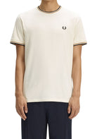 T-SHIRT E CANOTTE Panna/nero Fred Perry