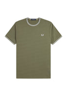 T-SHIRT E CANOTTE Verde/grigio Fred Perry
