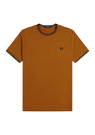 T-SHIRT E CANOTTE Caramello Fred Perry