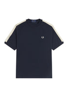 T-SHIRT E CANOTTE Blu/panna Fred Perry