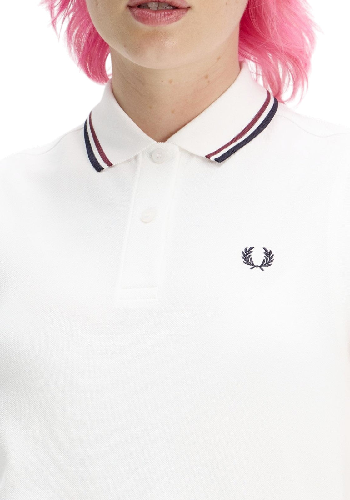 MAGLIONI E POLO Bianco/blu Fred Perry
