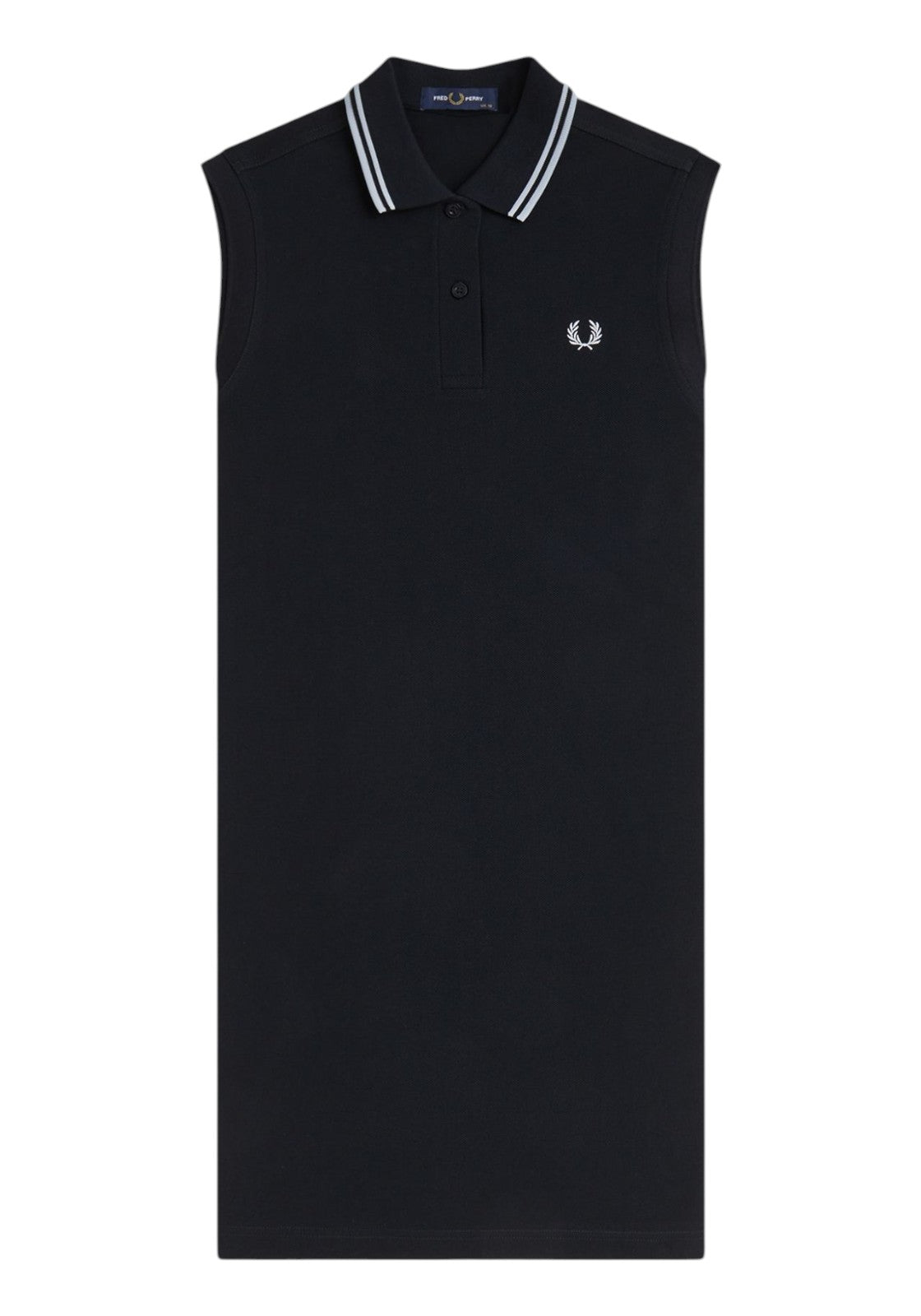 VESTITI-GONNE Nero/celeste Fred Perry