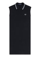 VESTITI-GONNE Nero/celeste Fred Perry