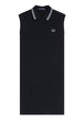 VESTITI-GONNE Nero/celeste Fred Perry