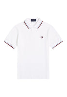 MAGLIONI E POLO Bianco/bordeaux Fred Perry