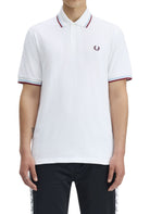 MAGLIONI E POLO Bianco/bordeaux Fred Perry