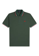 MAGLIONI E POLO Verde/rosso Fred Perry