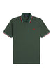 MAGLIONI E POLO Verde/rosso Fred Perry