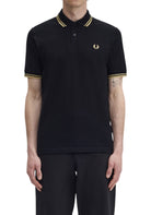 MAGLIONI E POLO Nero/oro Fred Perry