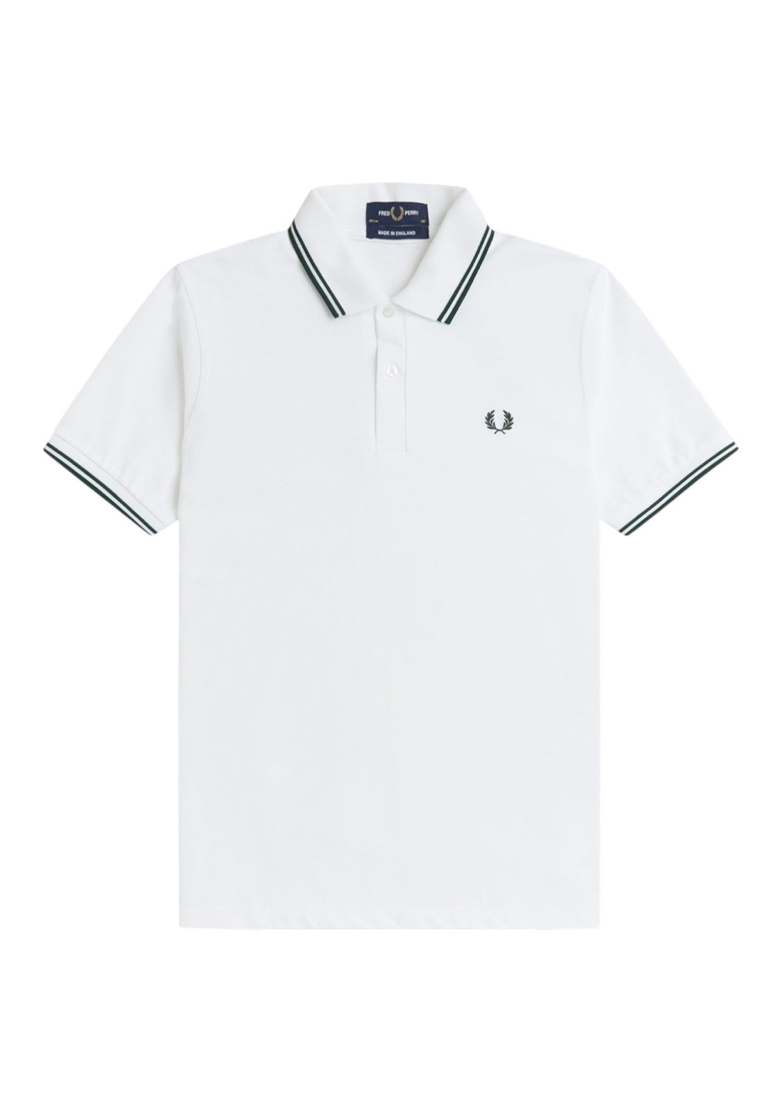 MAGLIONI E POLO Bianco/verde Fred Perry