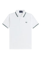 MAGLIONI E POLO Bianco/verde Fred Perry