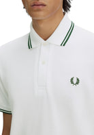 MAGLIONI E POLO Bianco/verde Fred Perry