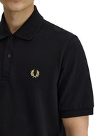 MAGLIONI E POLO Nero/oro Fred Perry