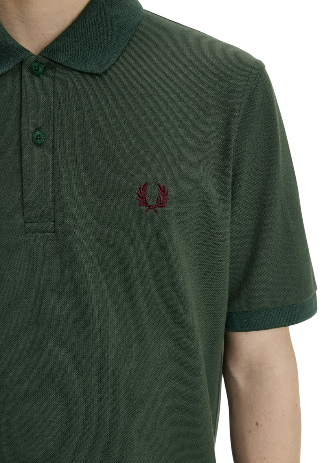 MAGLIONI E POLO Verde/bordeaux Fred Perry