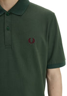 MAGLIONI E POLO Verde/bordeaux Fred Perry