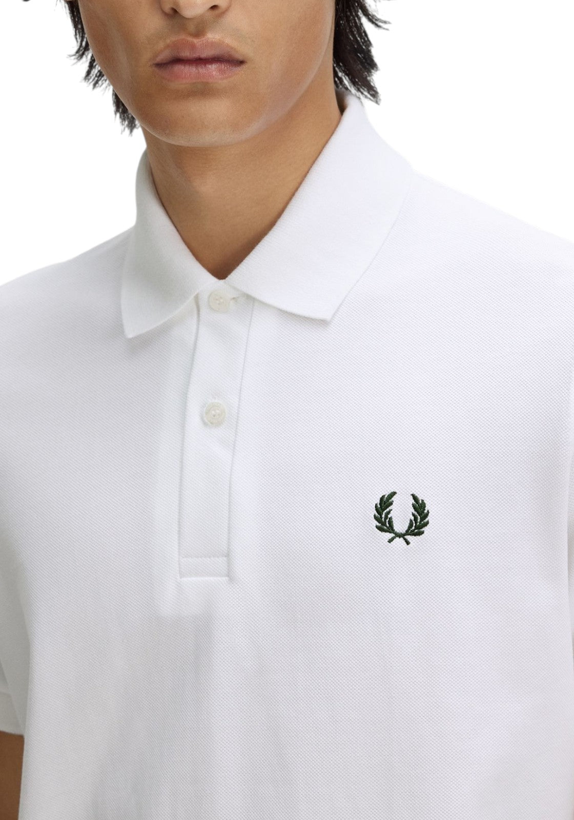MAGLIONI E POLO Bianco/verde Fred Perry