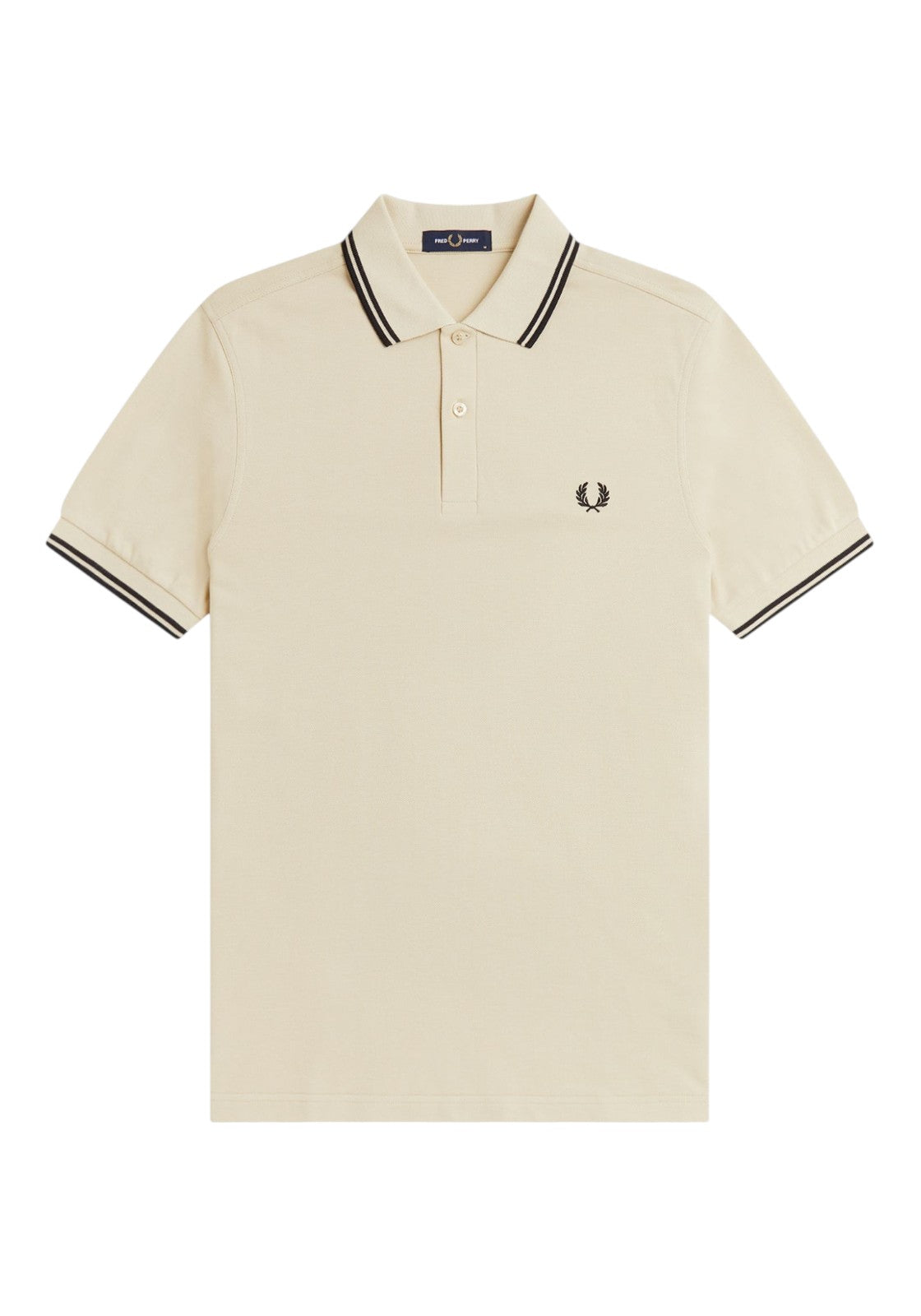 MAGLIONI E POLO Beige/nero Fred Perry