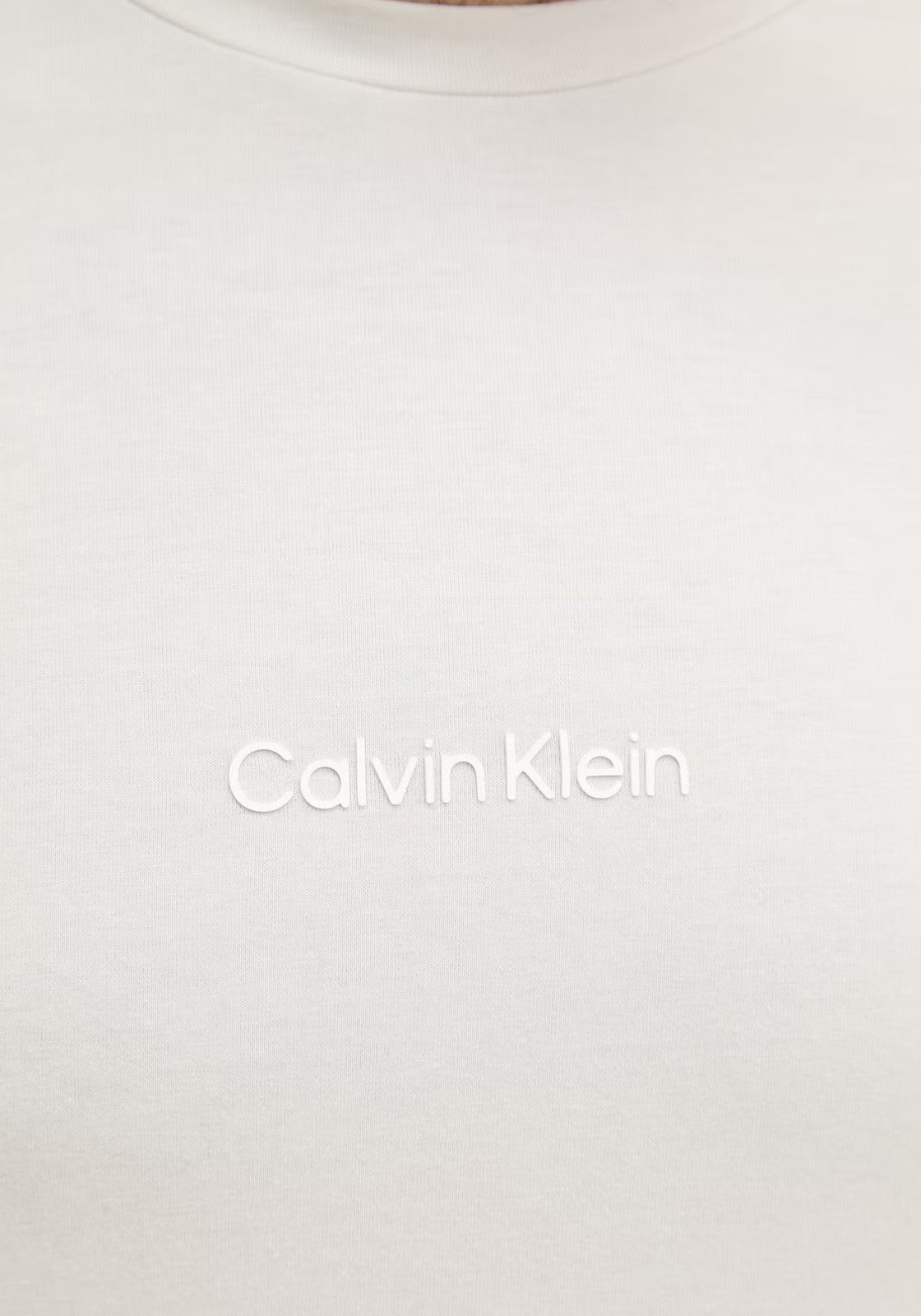T-SHIRT E CANOTTE Natural White Calvin Klein
