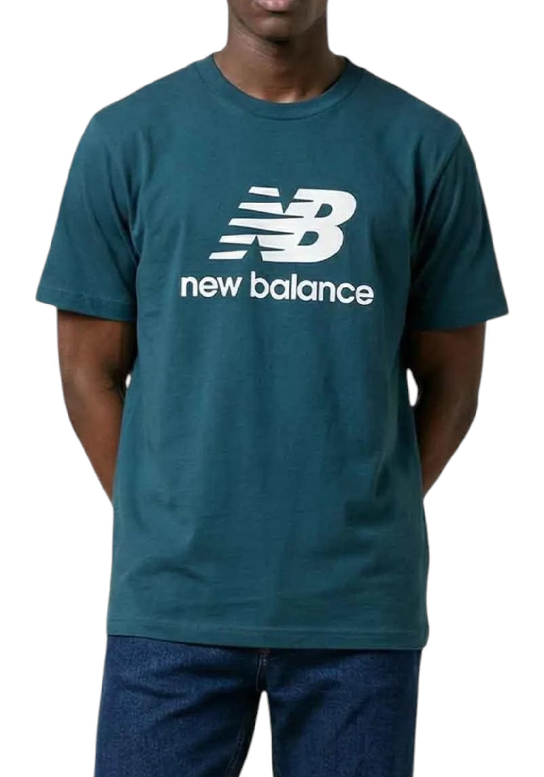 T-SHIRT E CANOTTE Verde/bianco New Balance
