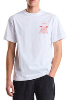T-SHIRT E CANOTTE Bianco/arancio The North Face