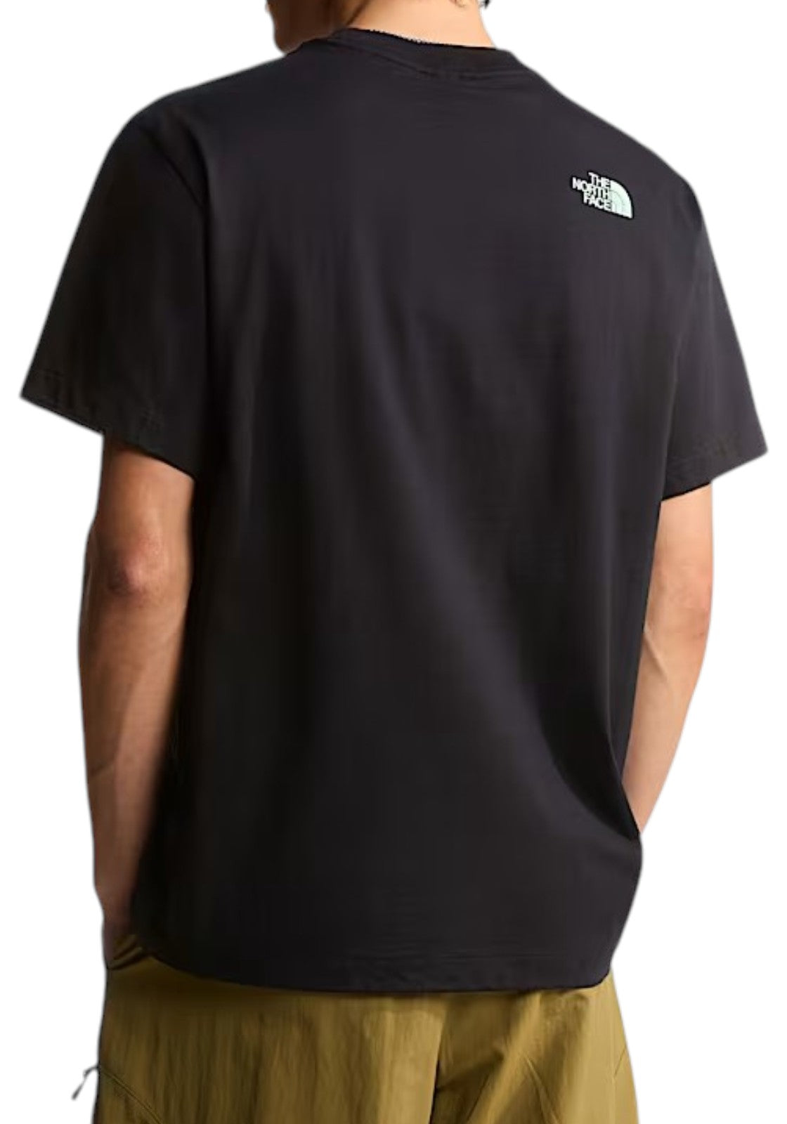 T-SHIRT E CANOTTE Nero/verde The North Face