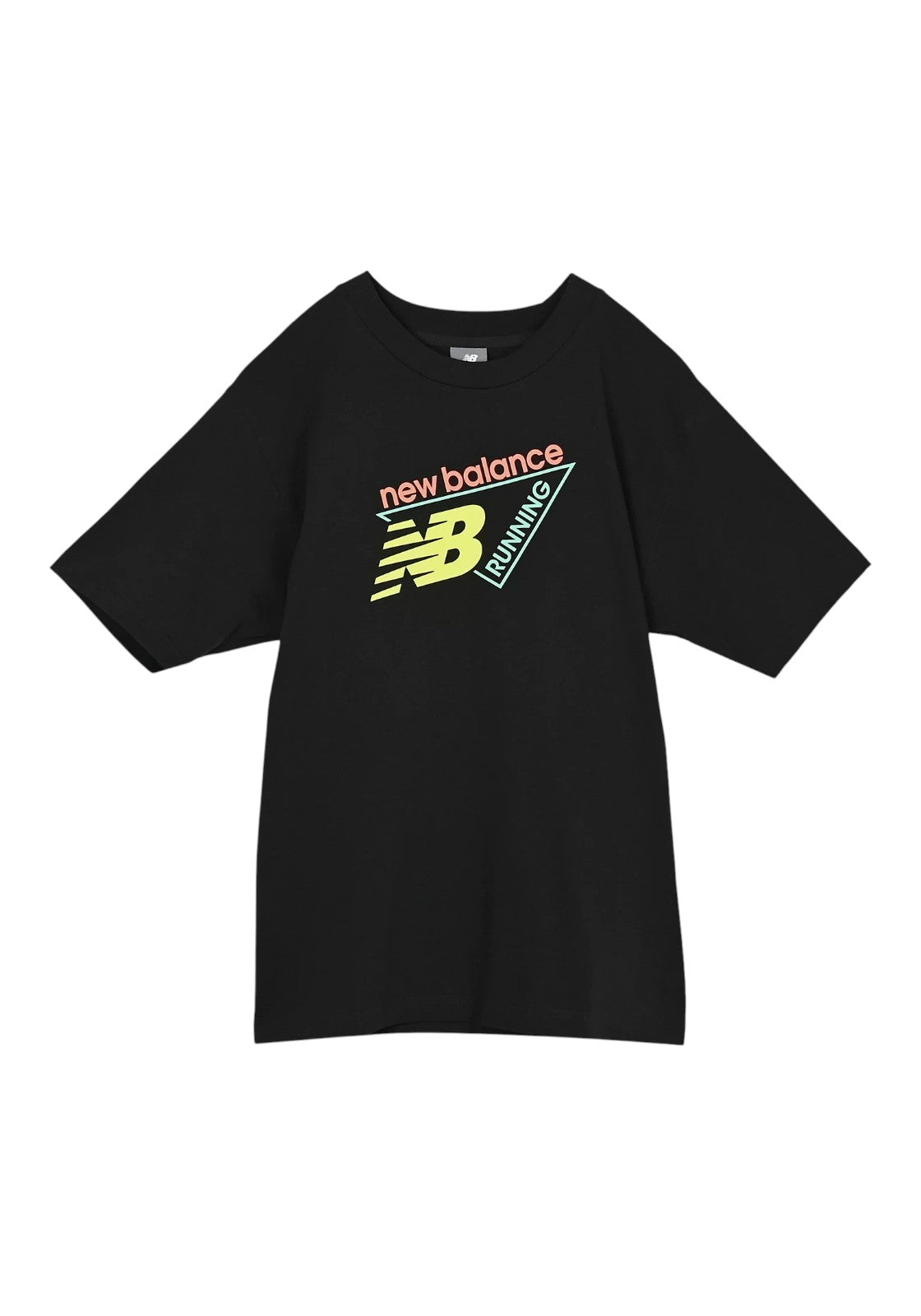T-SHIRT E CANOTTE Nero/giallo New Balance