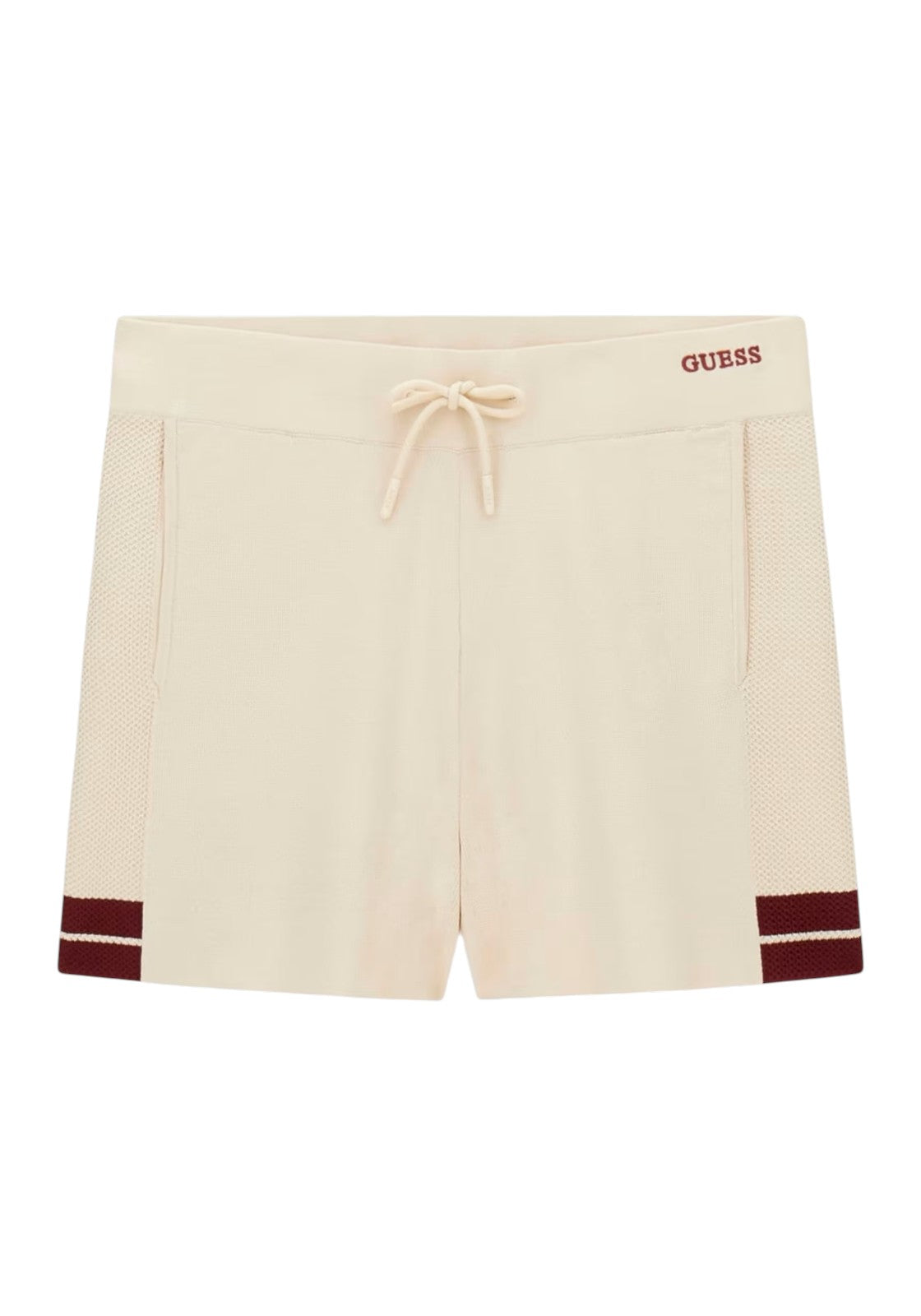 PANTALONCINI Beige/bordeaux Guess