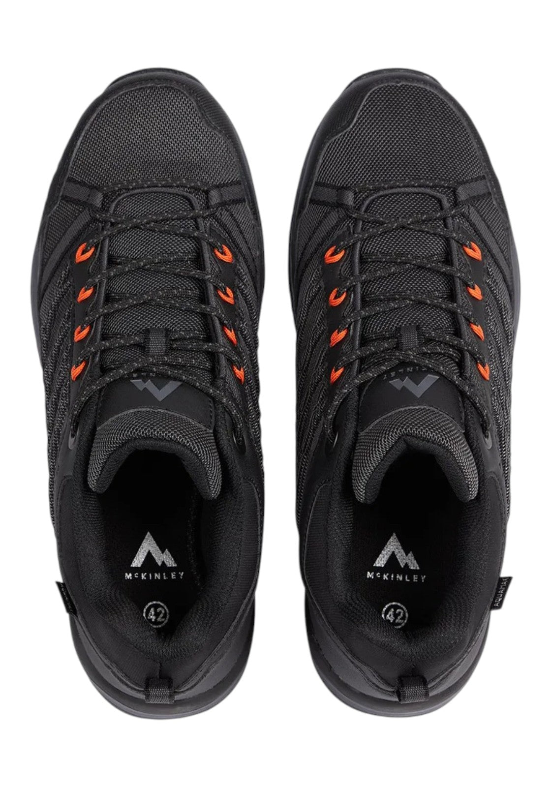 SCARPE Nero/arancio Mckinley