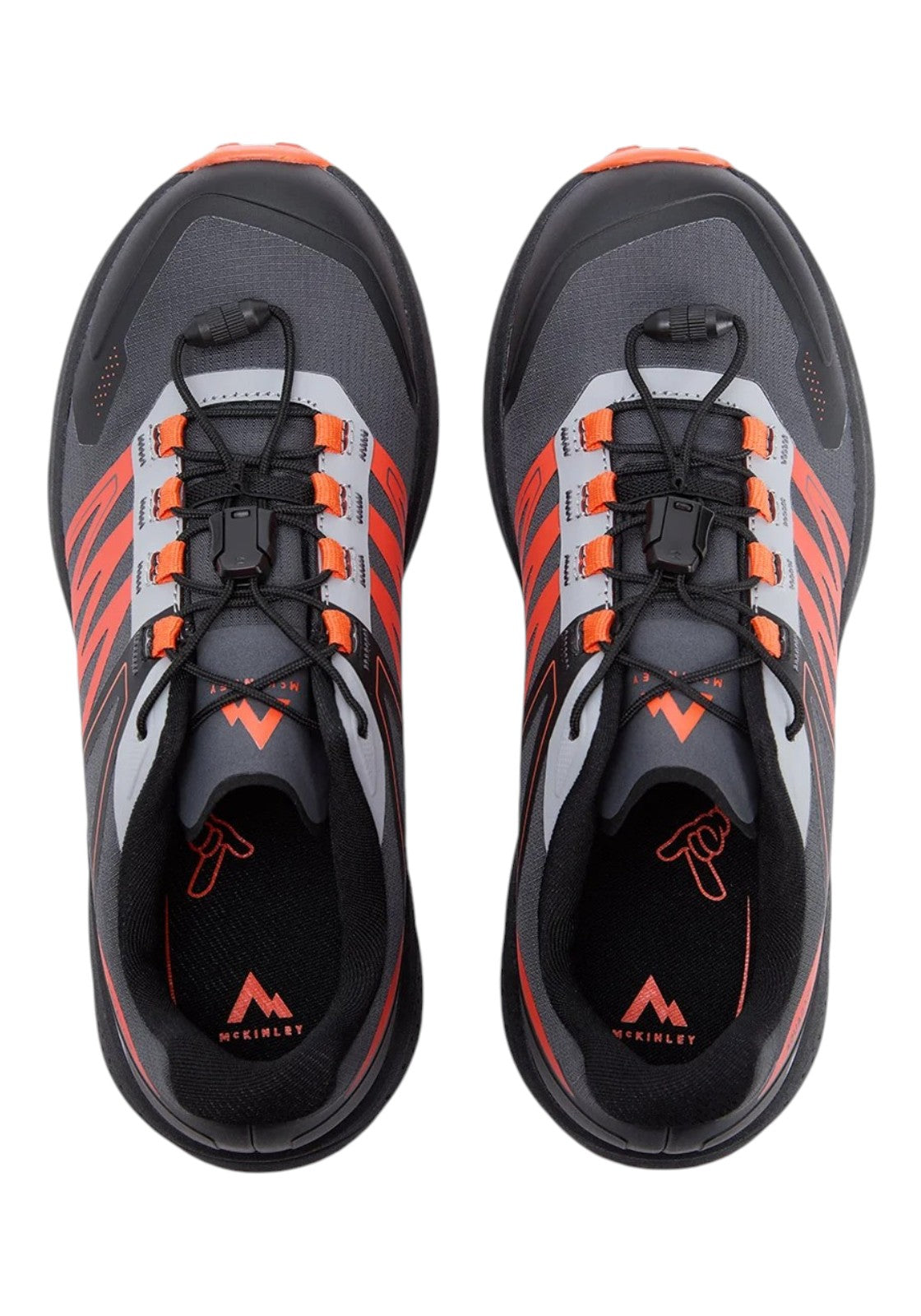 SCARPE Grigio/arancio Mckinley