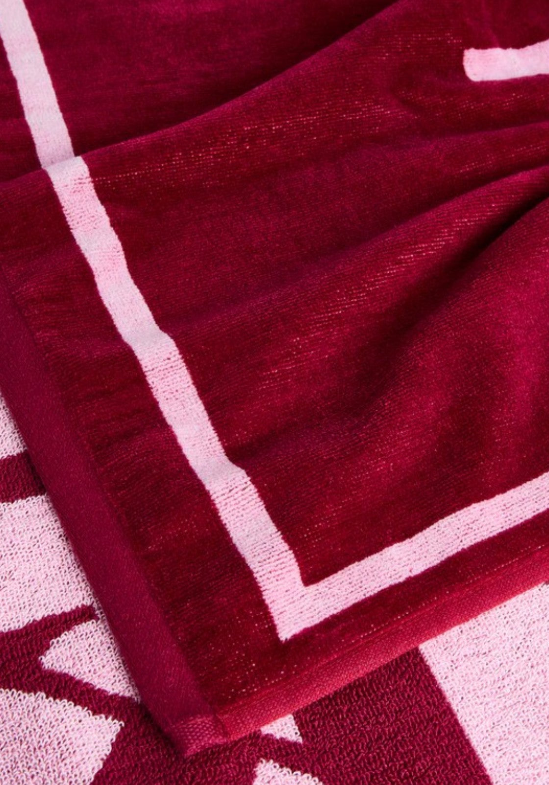 ACCESSORI PISCINA Bordeaux/rosa Sundek