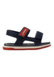 CIABATTE-INFRADITO Blu/rosso Cartago