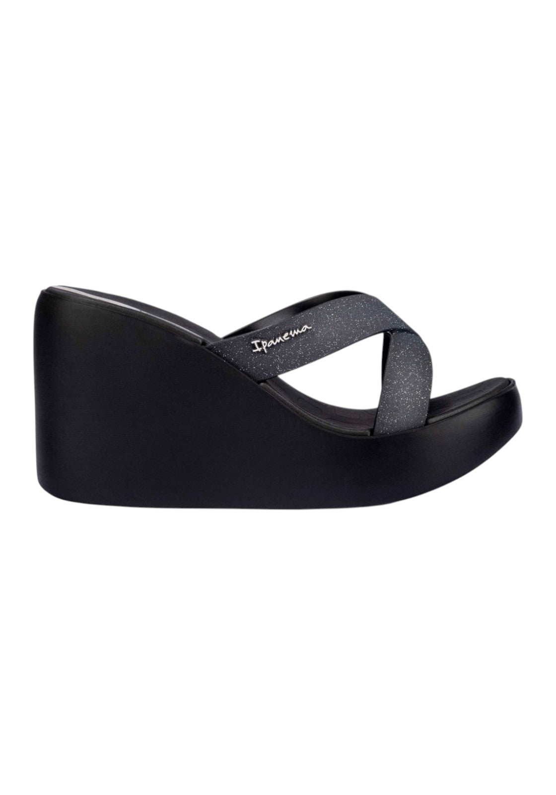 CIABATTE-INFRADITO Nero Glitter Ipanema