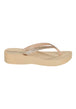 CIABATTE-INFRADITO Beige/oro Ipanema