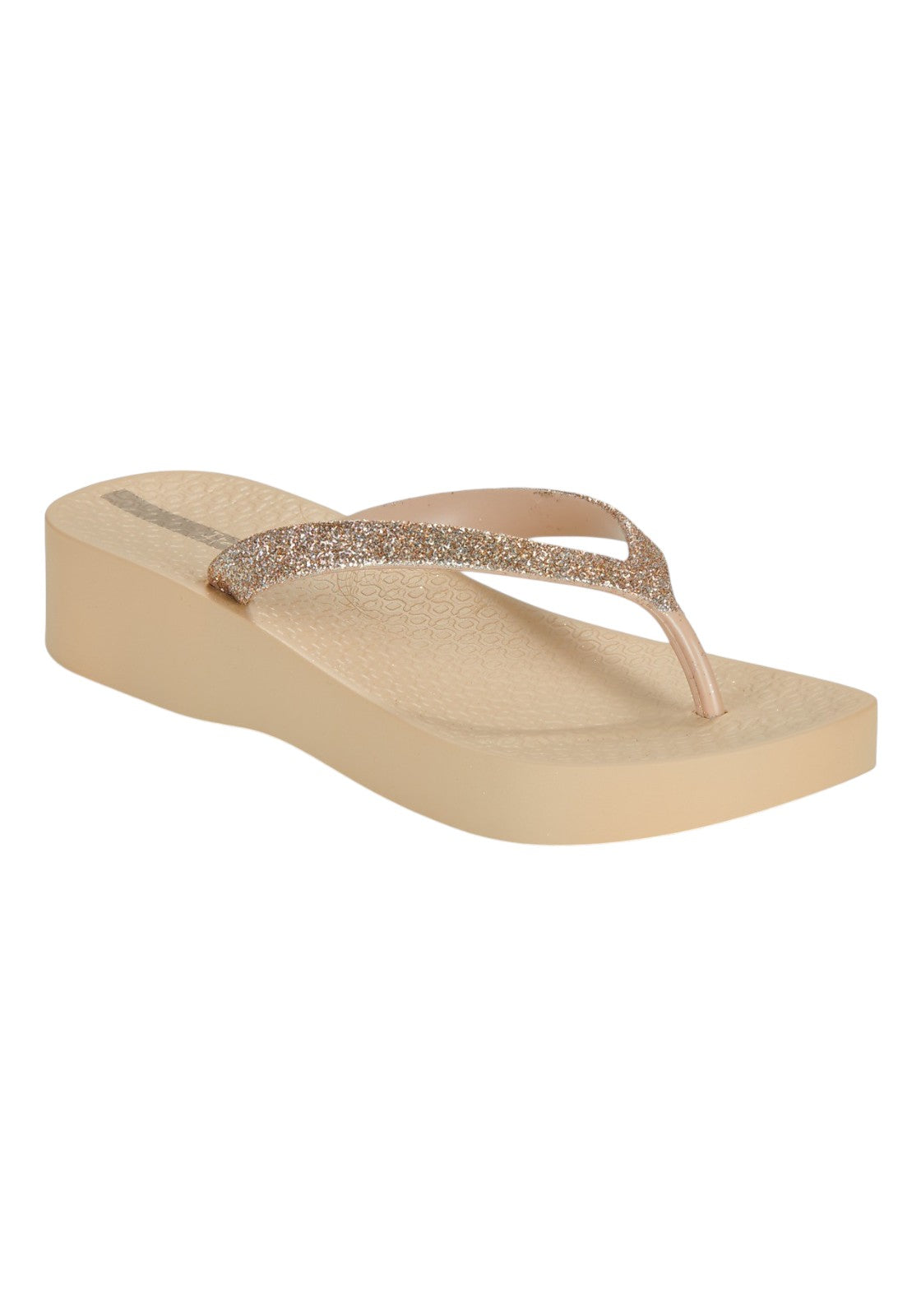 CIABATTE-INFRADITO Beige/oro Ipanema