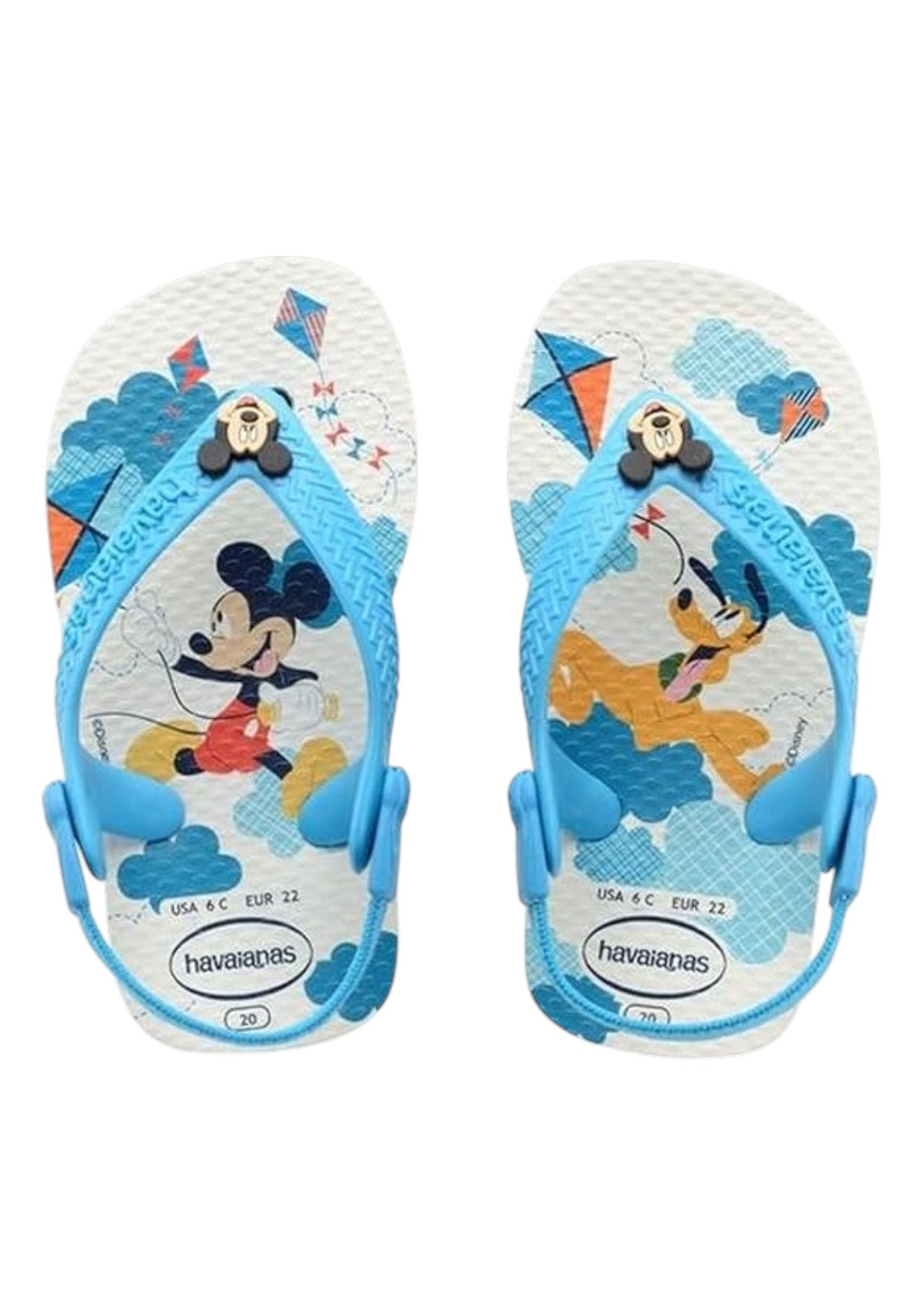CIABATTE-INFRADITO Bianco/azzurro Havaianas