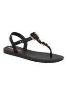 CIABATTE-INFRADITO Nero/oro Ipanema