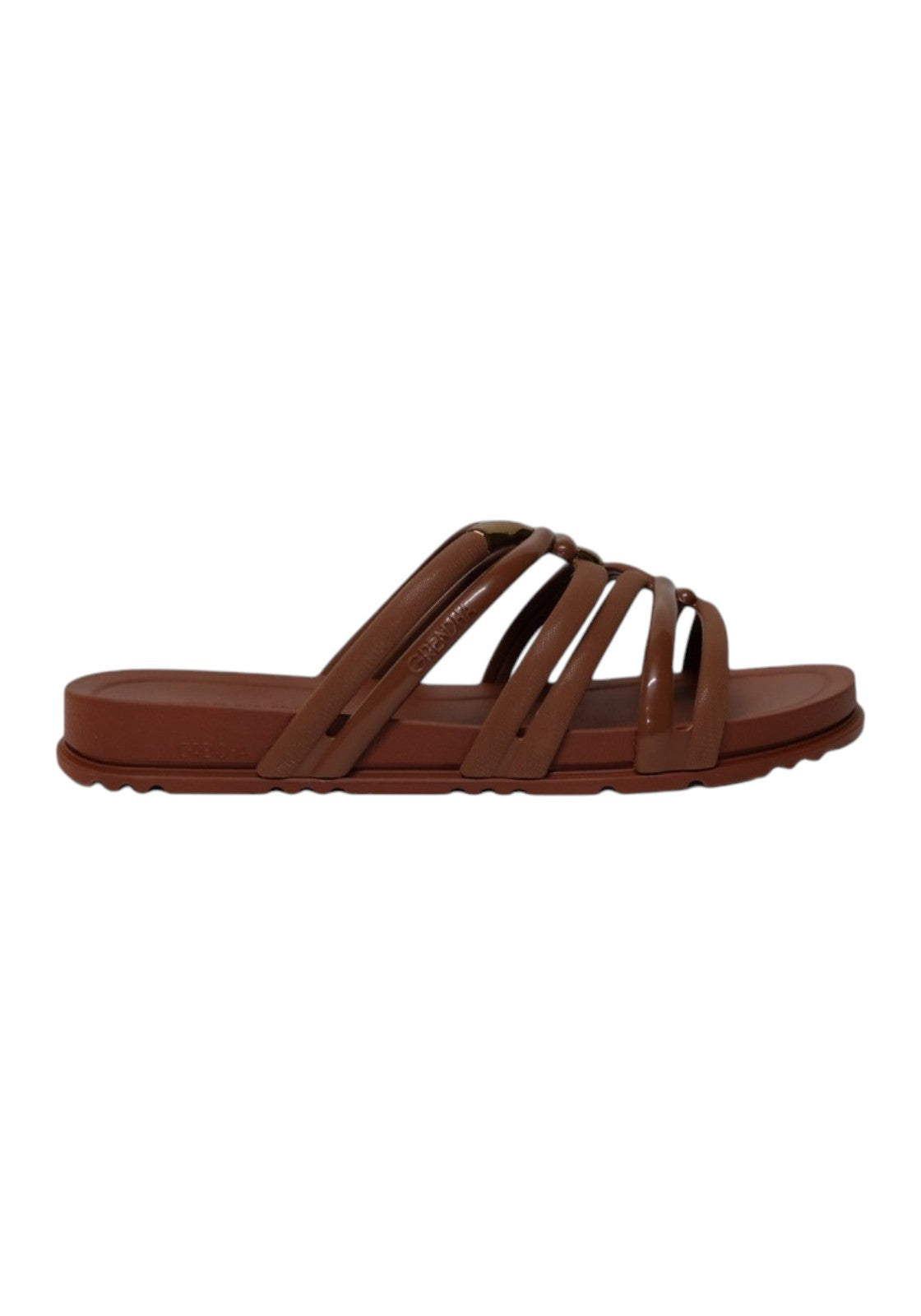 CIABATTE-INFRADITO Marrone/oro Grendha