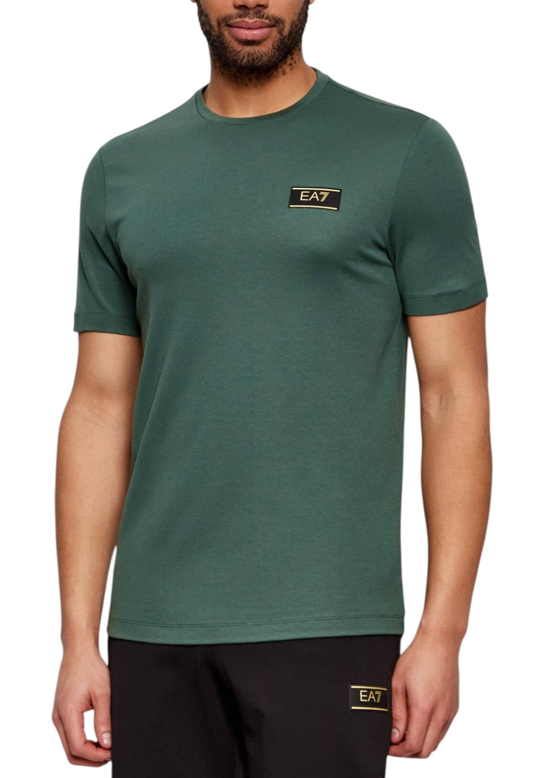 T-SHIRT E CANOTTE Verde Bottiglia Ea7