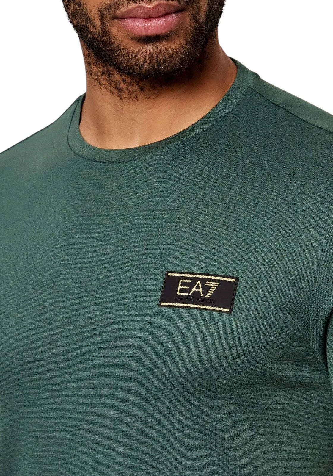 T-SHIRT E CANOTTE Verde Bottiglia Ea7