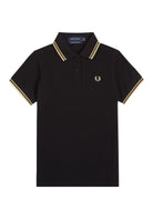 MAGLIONI E POLO Nero/oro Fred Perry