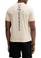 T-SHIRT E CANOTTE Natural White Ea7