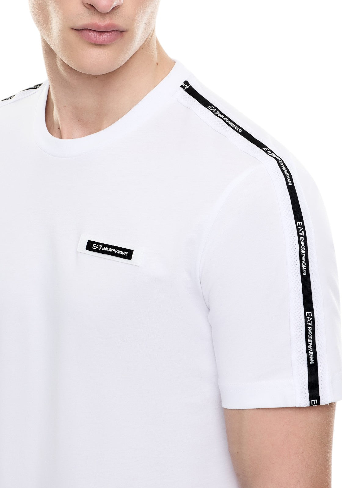 T-SHIRT E CANOTTE Bianco/nero Ea7